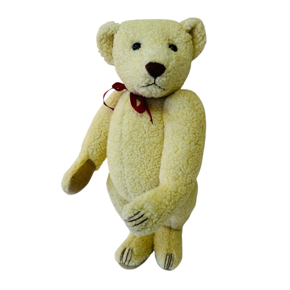 Bearly There Inc. Buttercup  Cream Bear 1985 Edition Linda Spiegel‎ 15" Jointed